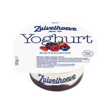 Yoghurt Halfvol Bosvruchten 150g